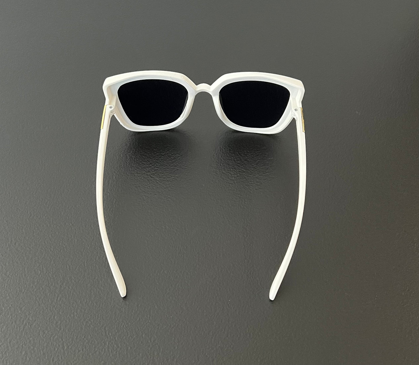 Solid White and Gray Large Face Sunglasses Women Retro Glasses Wild Sunglasses