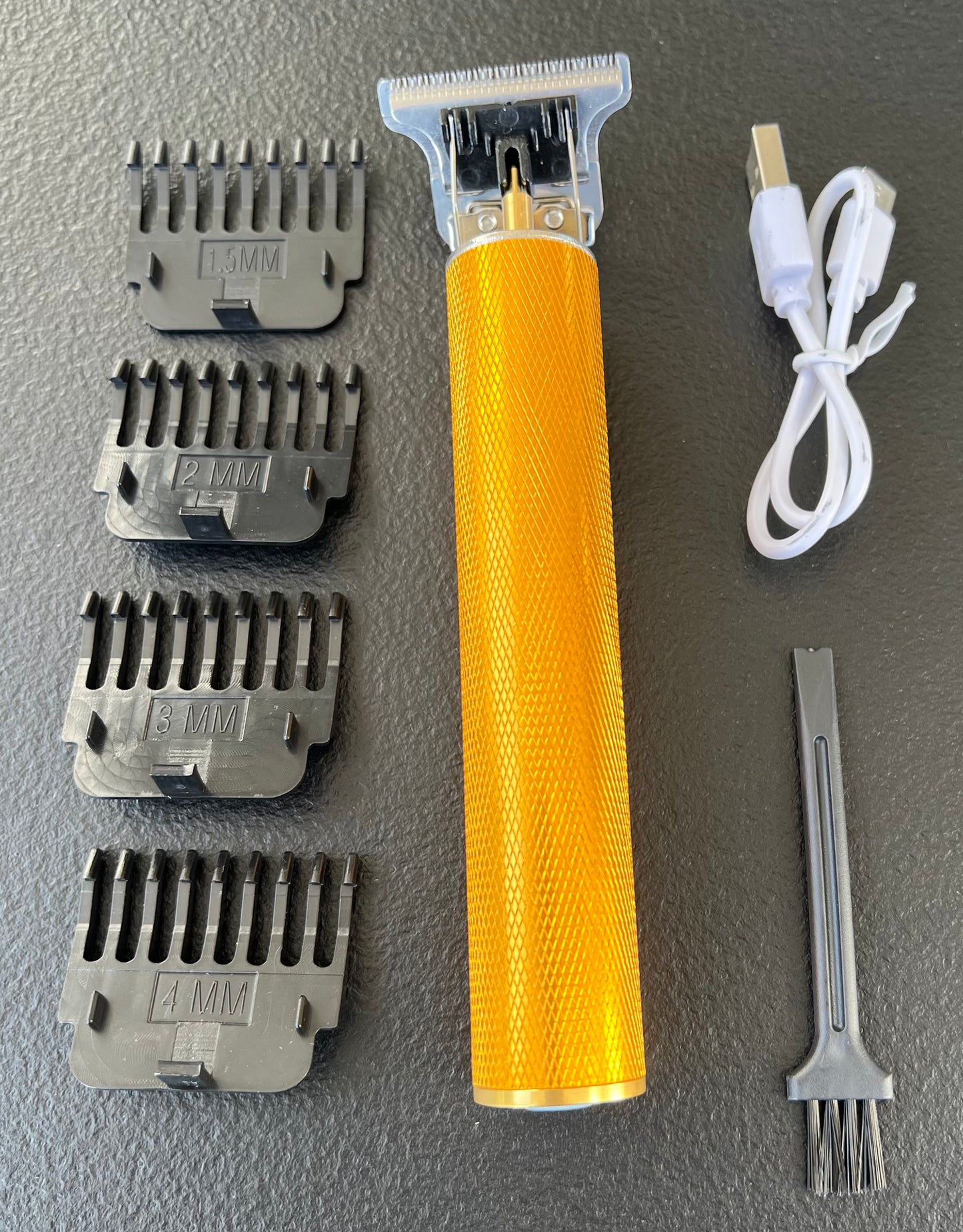 Vintage T9 Barbeador Gold Beard Hair Trimmer Cutter Machine for Men