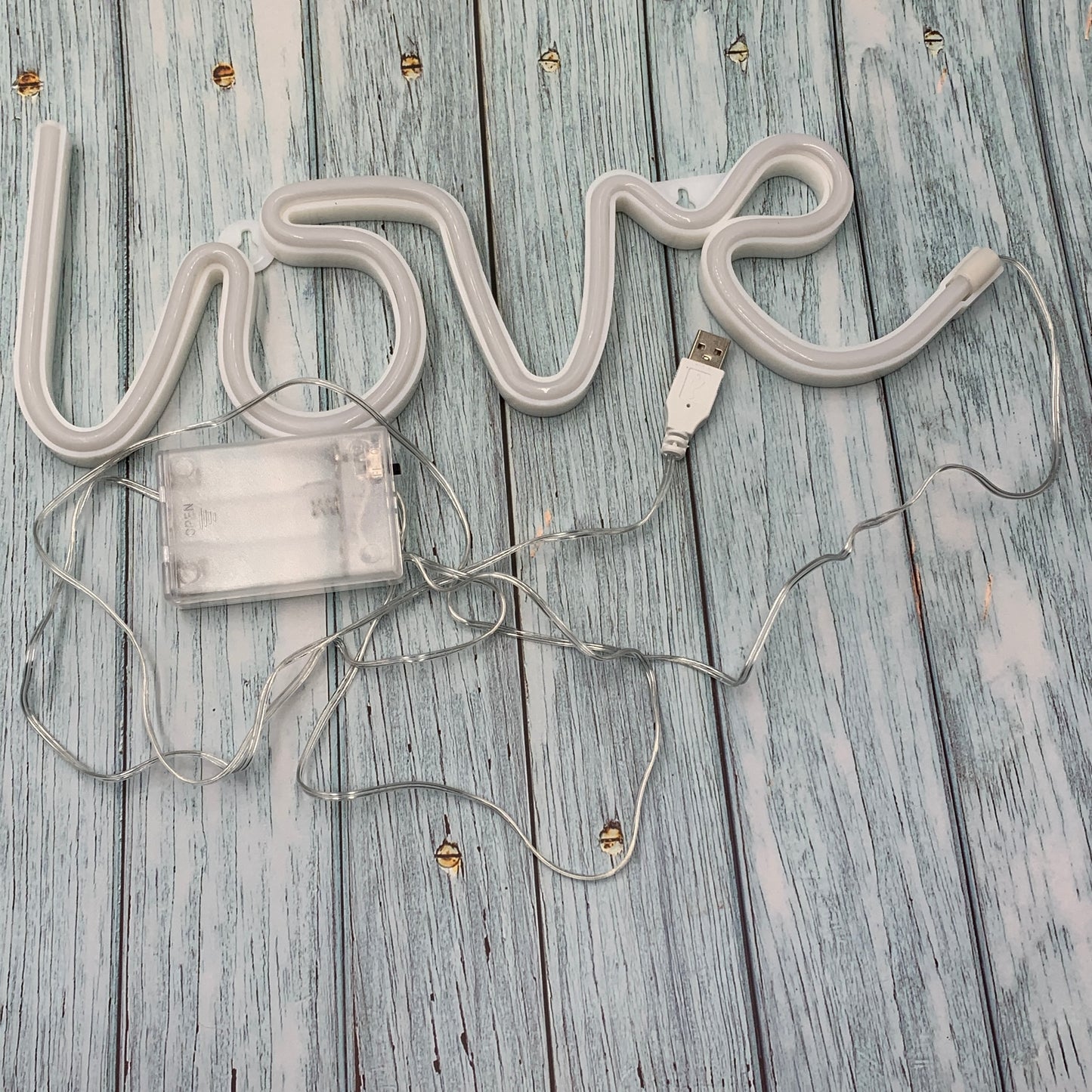LOVE Neon Sign – LED Wall Light for Home Decor, Bedroom, Wedding, or Party Display
