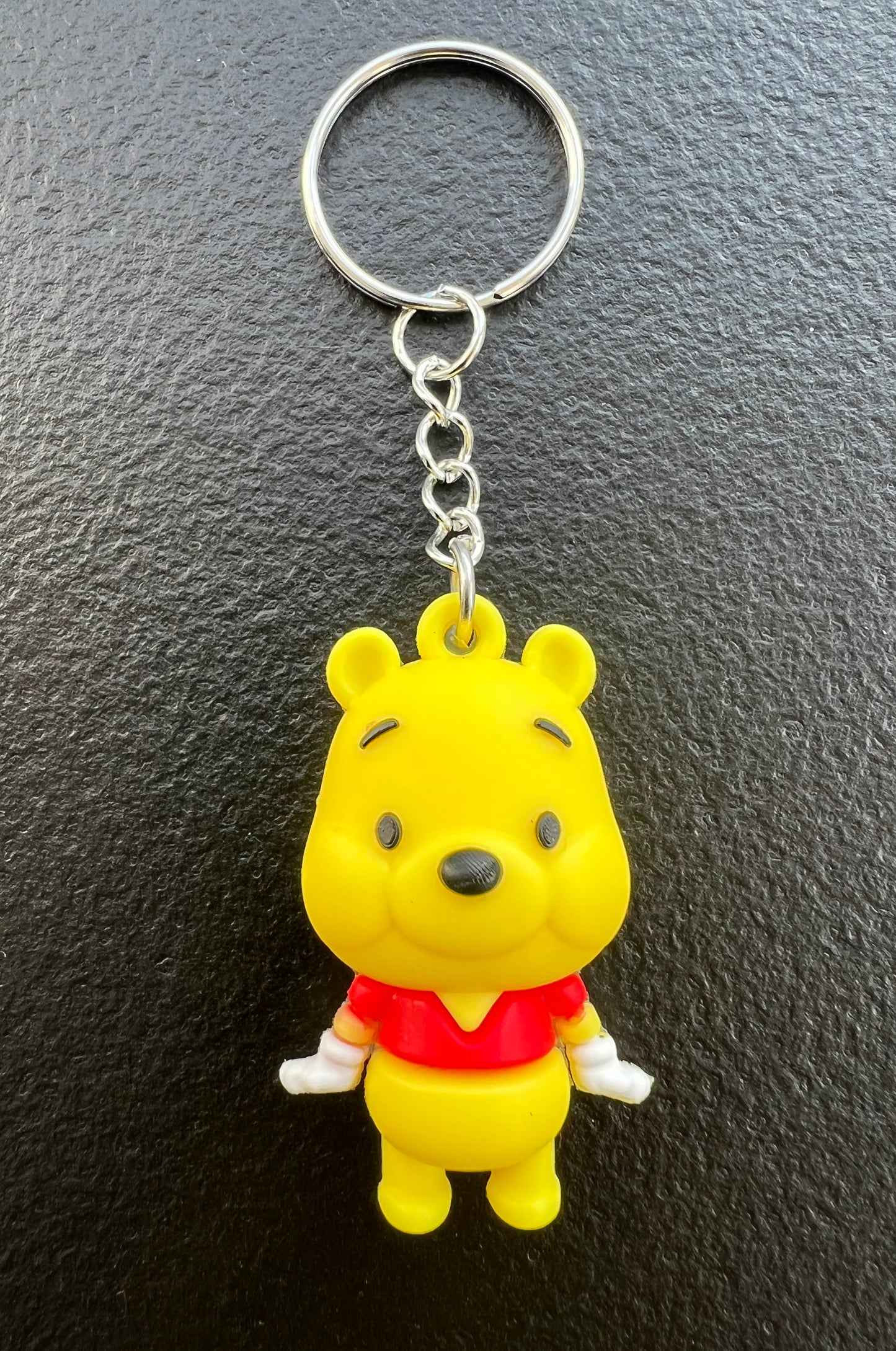 Winnie The Pooh Keychain - 3D PVC Extremely Durable