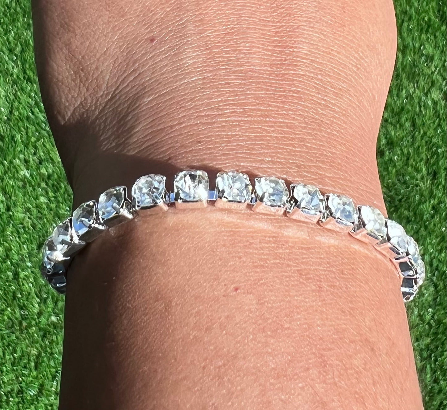 Women’s Multi-Row Full Rhinestone Zircon Bracelet