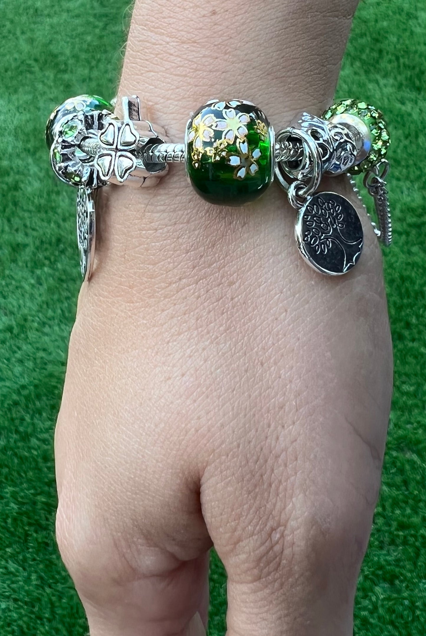 Tree of Life Pandora Style Charm Bracelet