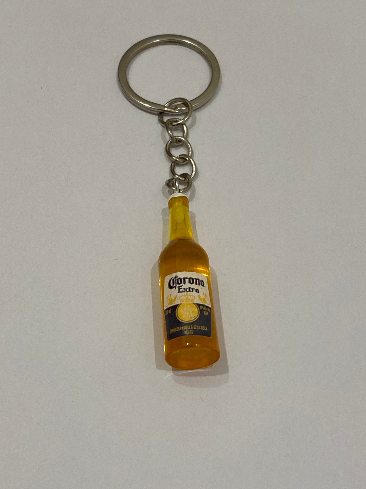 Corona Bottle Keychain