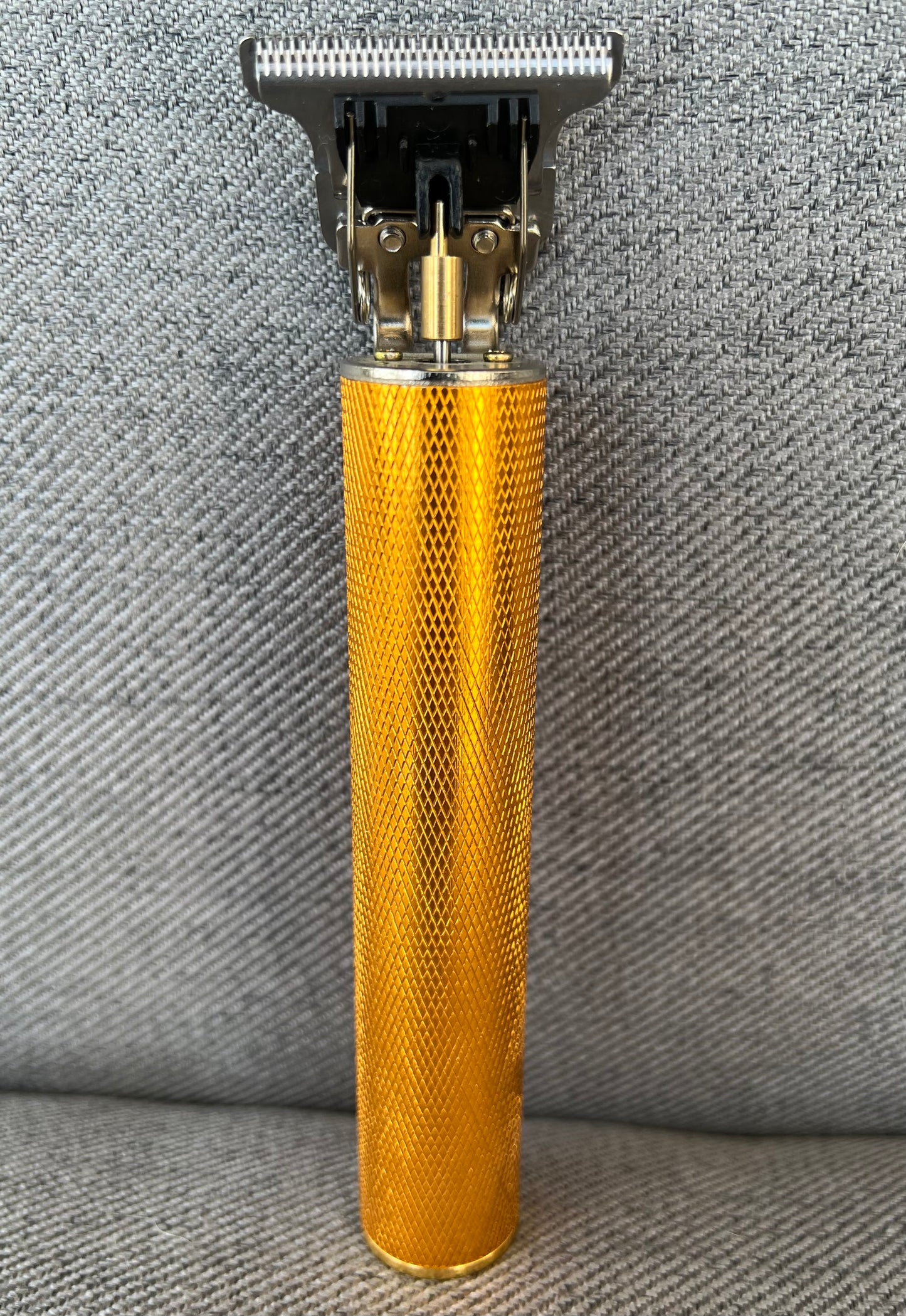 Vintage T9 Barbeador Gold Beard Hair Trimmer Cutter Machine for Men