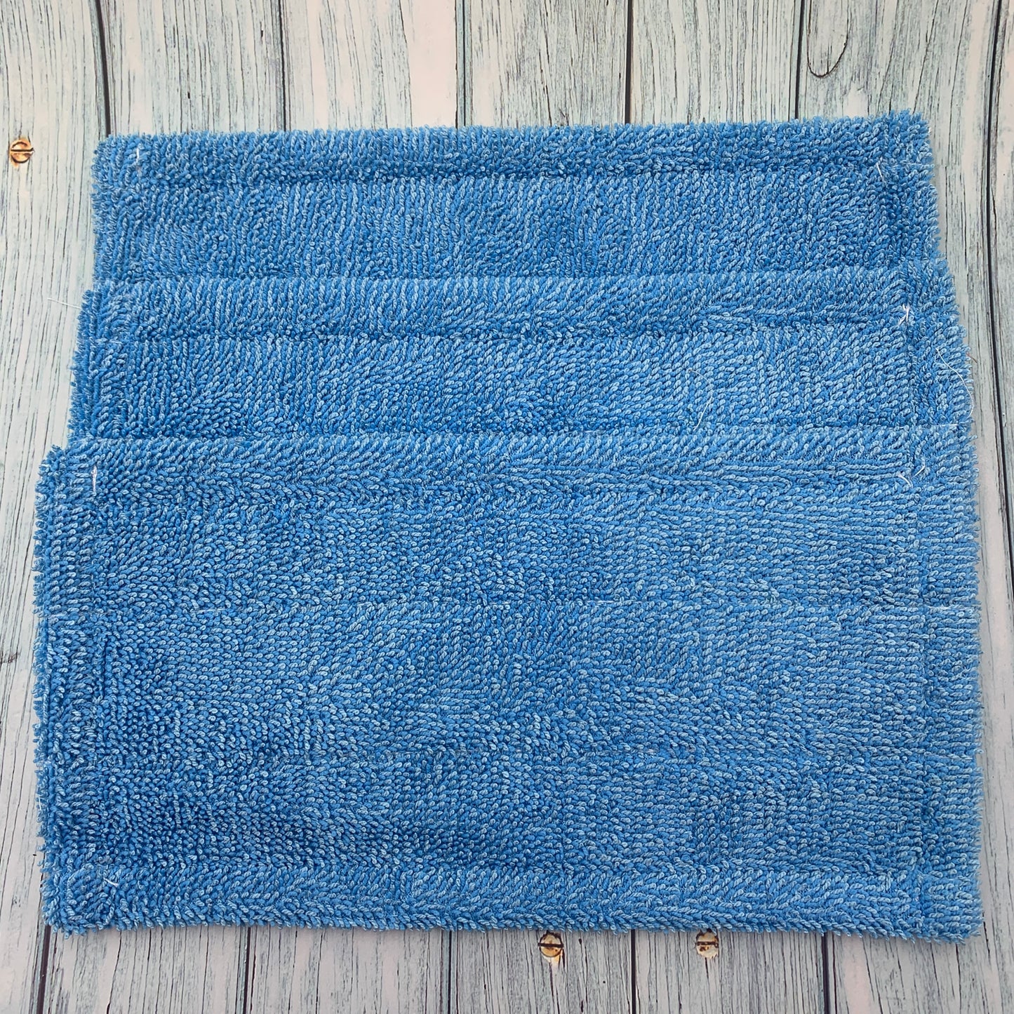 3 Pack Microfiber Mop Pads Compatible with Swiffer WetJet Washable Reusable Refills