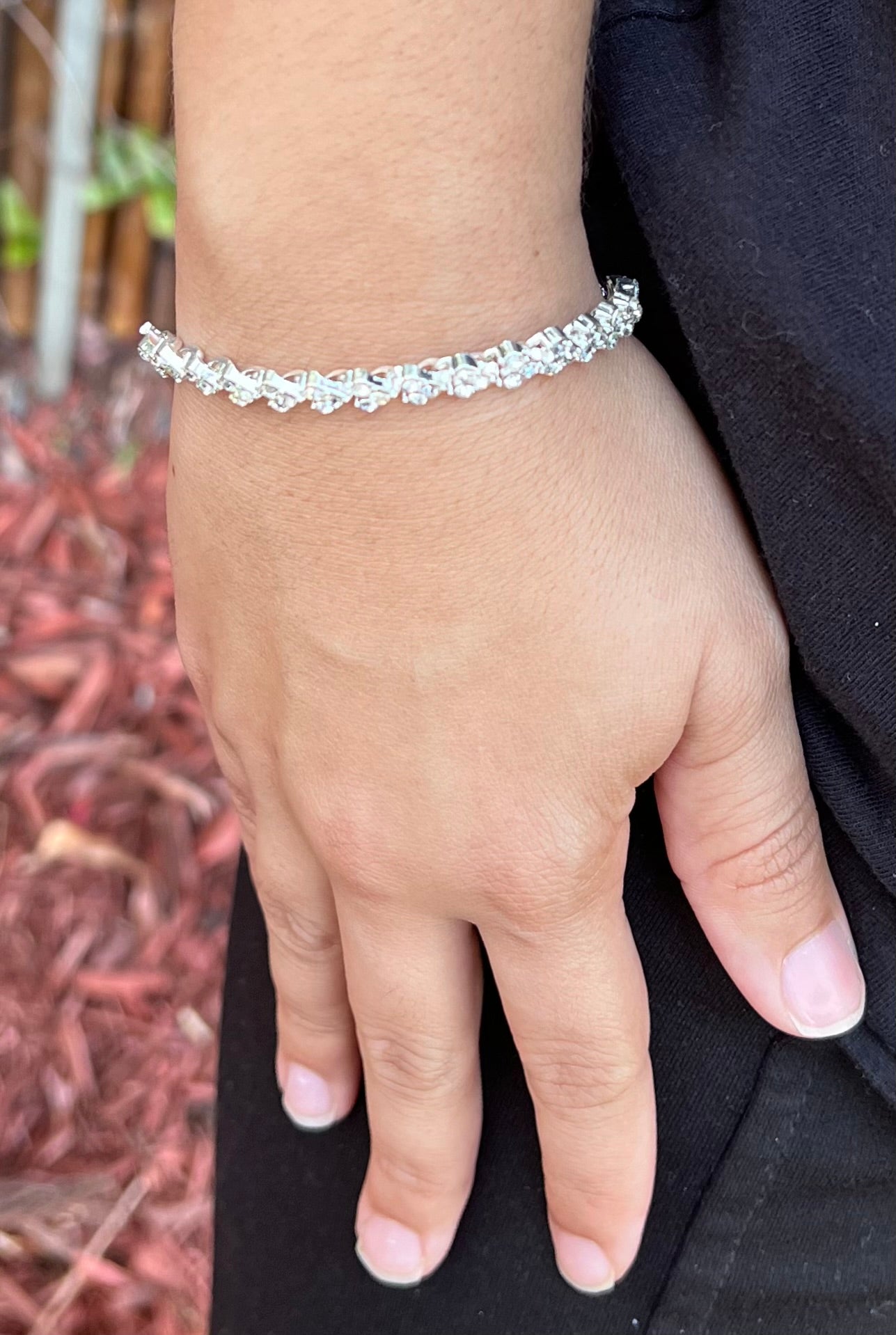 ❗️HIGH-QAULITY❗️ Ladies Full Heart-Shaped Diamond Simple Crystal Zircon Alloy Bracelet - 🎁🎁Perfect Gift for Friends🎁🎁