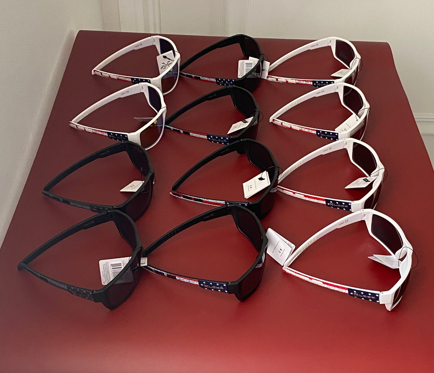 Arctic Shield UV400 Sunglasses for Men – Bold Retro Look, Assorted Frame Colors