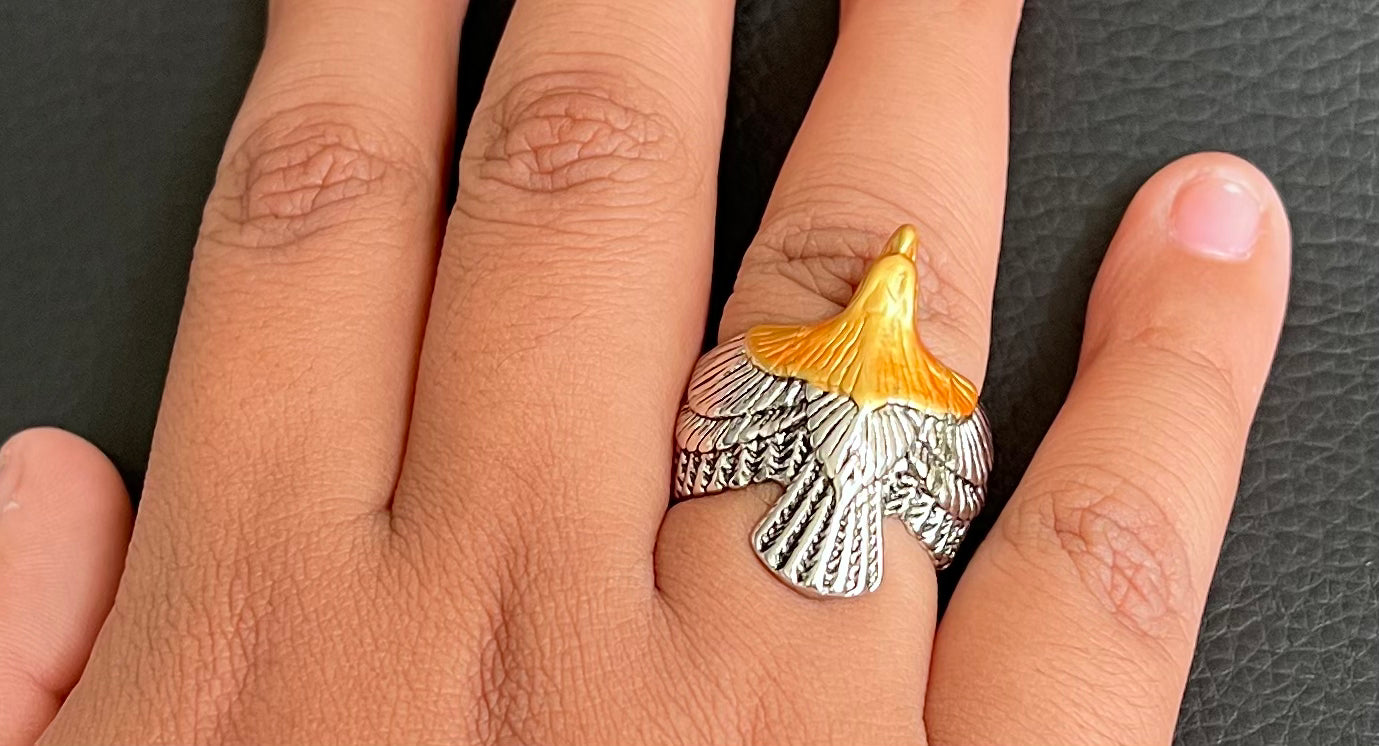 Flying Eagle adjustable ring