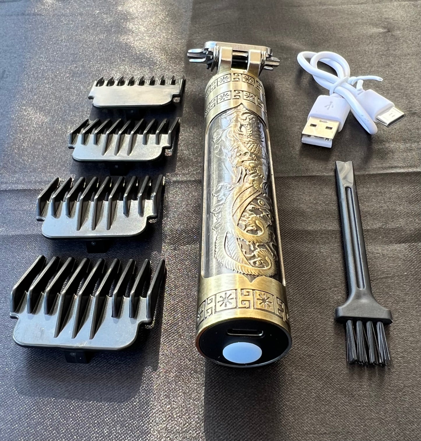 Vintage T9 Barbeador Dragon Beard Hair Trimmer Cutter Machine for Men