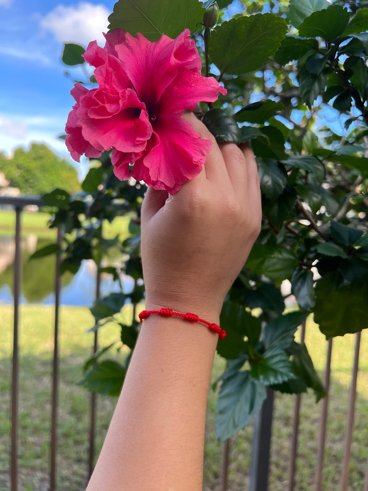 π΄ Red String Boho Bracelet β Good Luck & Positive Energy