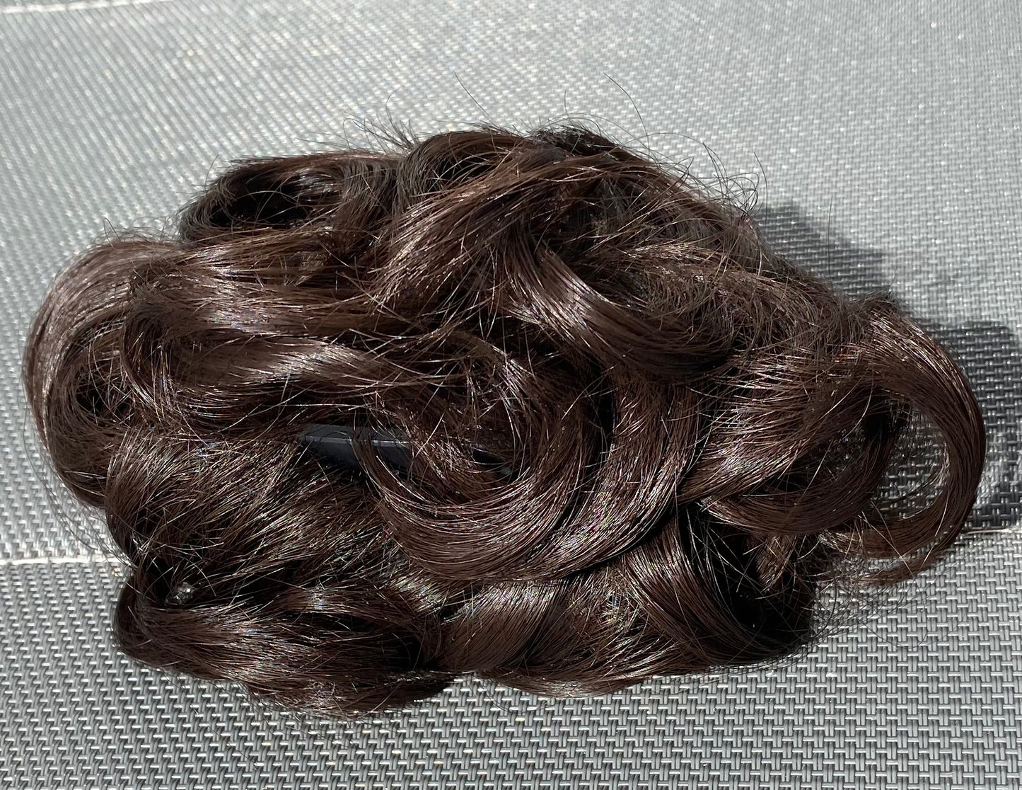 Risbel Messy Curly Hair Bun – Claw Clip-in Hairpiece | Wavy Ponytail Extension for Women
