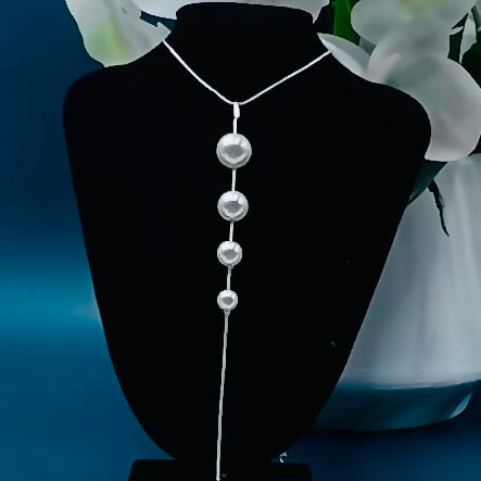 Creative Long Tassel Pearl Pendant Necklace β Sexy Statement Jewelry for Women