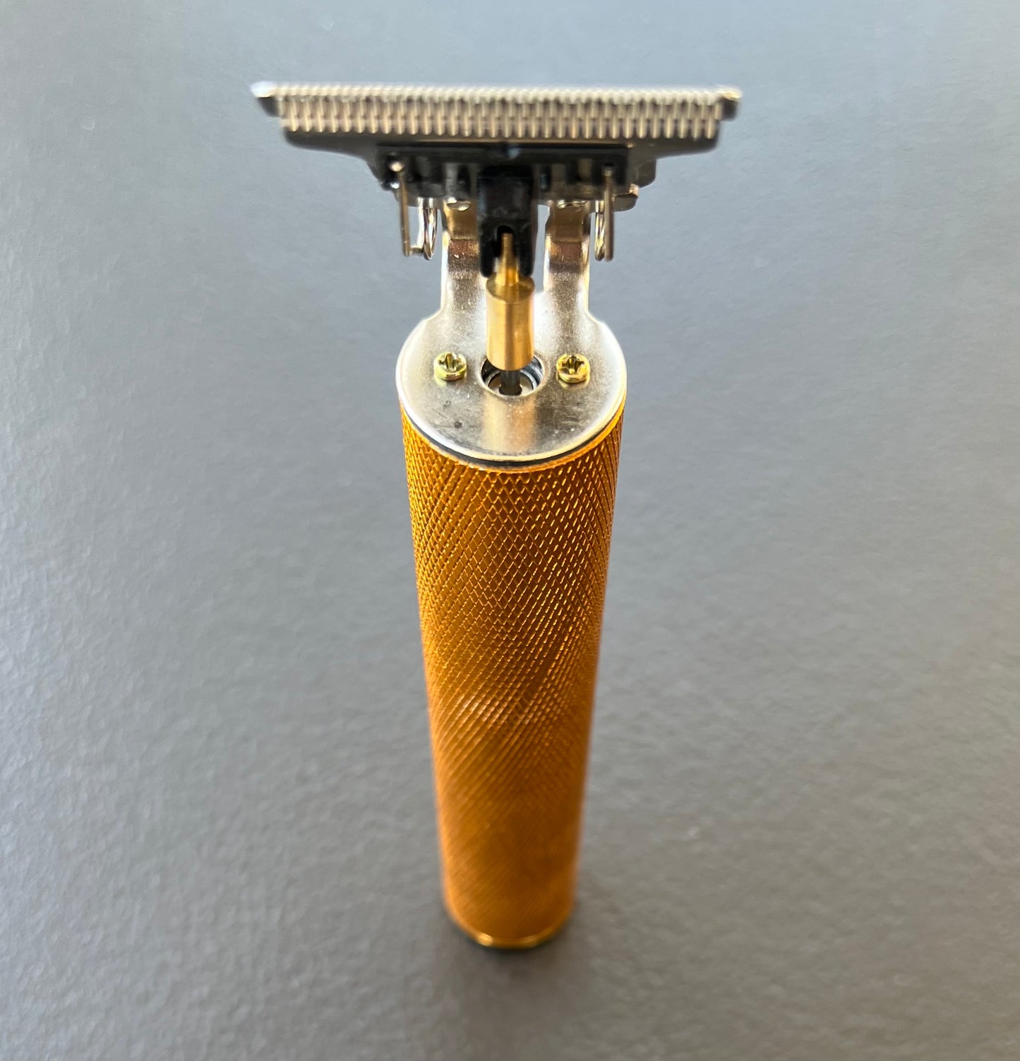 Vintage T9 Barbeador Gold Beard Hair Trimmer Cutter Machine for Men