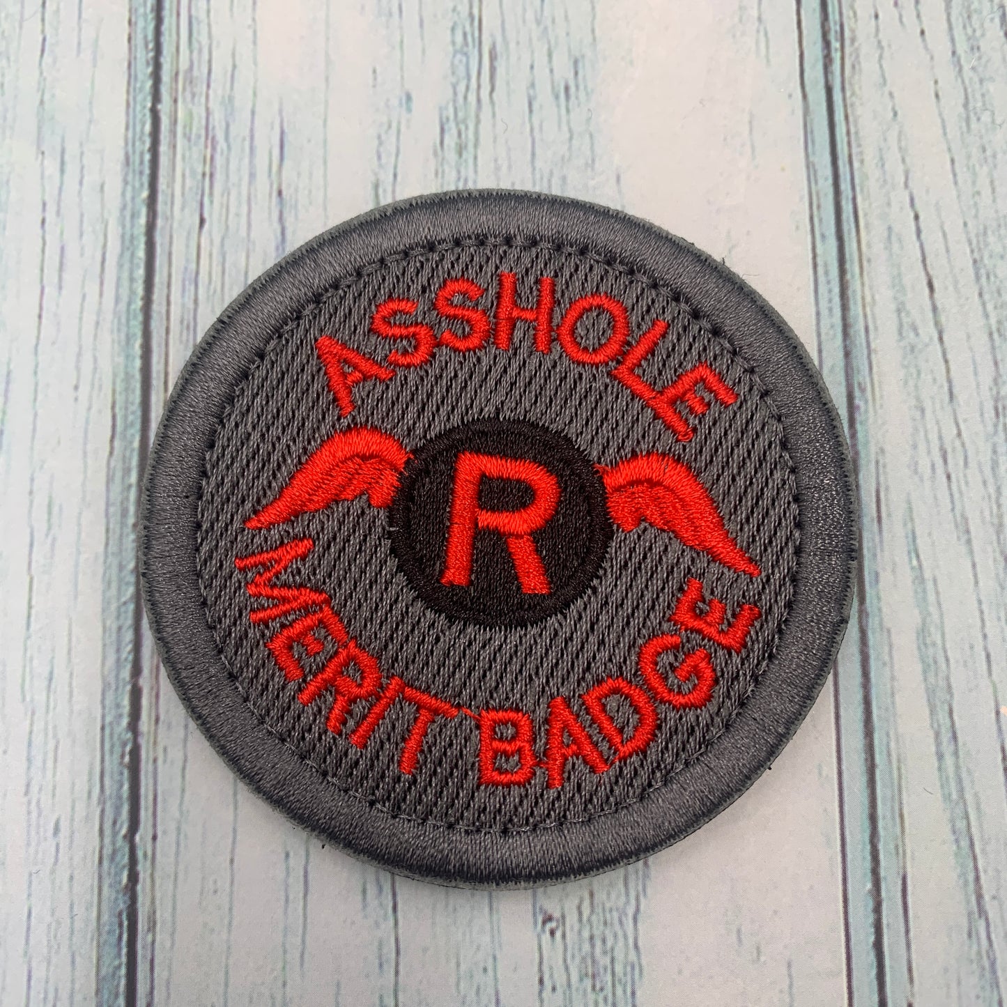 Merit Badge Patch Velcro Backing