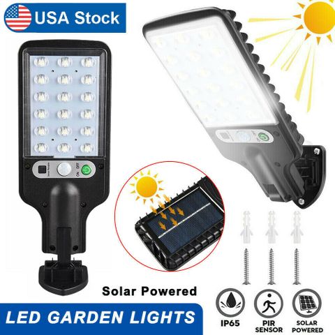 Super Bright 990000LM LED Solar Motion Sensor Light Outdoor Garden Street Lamp