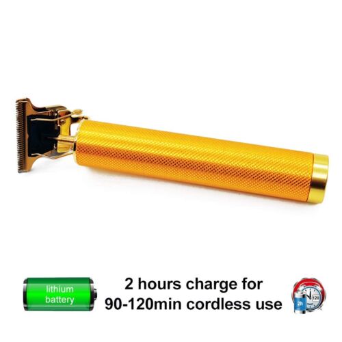 Vintage T9 Barbeador Gold Beard Hair Trimmer Cutter Machine for Men