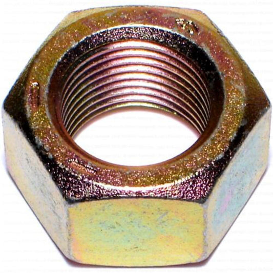 Midwest 3pc Grade 8 Fine Hex Nuts 7/8-14 Yellow Zinc