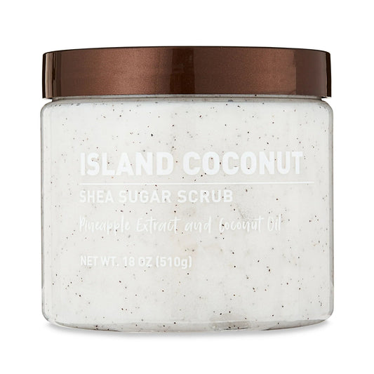 Walmart Shea Sugar Scrub, Island Coconut, 18 oz