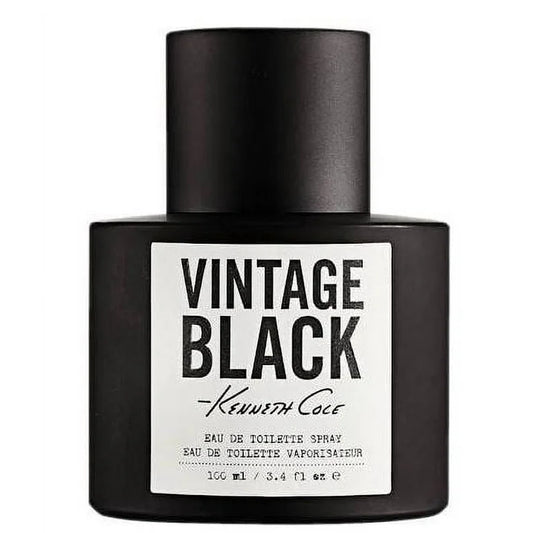 Kenneth Cole Vintage Black Eau De Toilette, Cologne for Men 3.4 oz