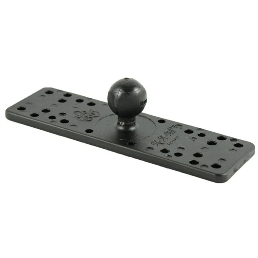 RAM RAM-B-111BU - Mounting plate - powder coat - for Garmin GPSMAP 162, 168 Sounder, 175, 180, 182, 185 Sounder, 188 Sounder, 232, 238 Sounder