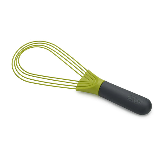 Joseph Joseph Twist Whisk 2-In-1 Collapsible Balloon and Flat Whisk Silicone Coated Steel Wire