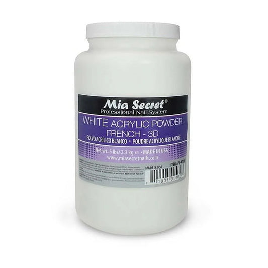 White Acrylic Nail Powder 5 lbs.
