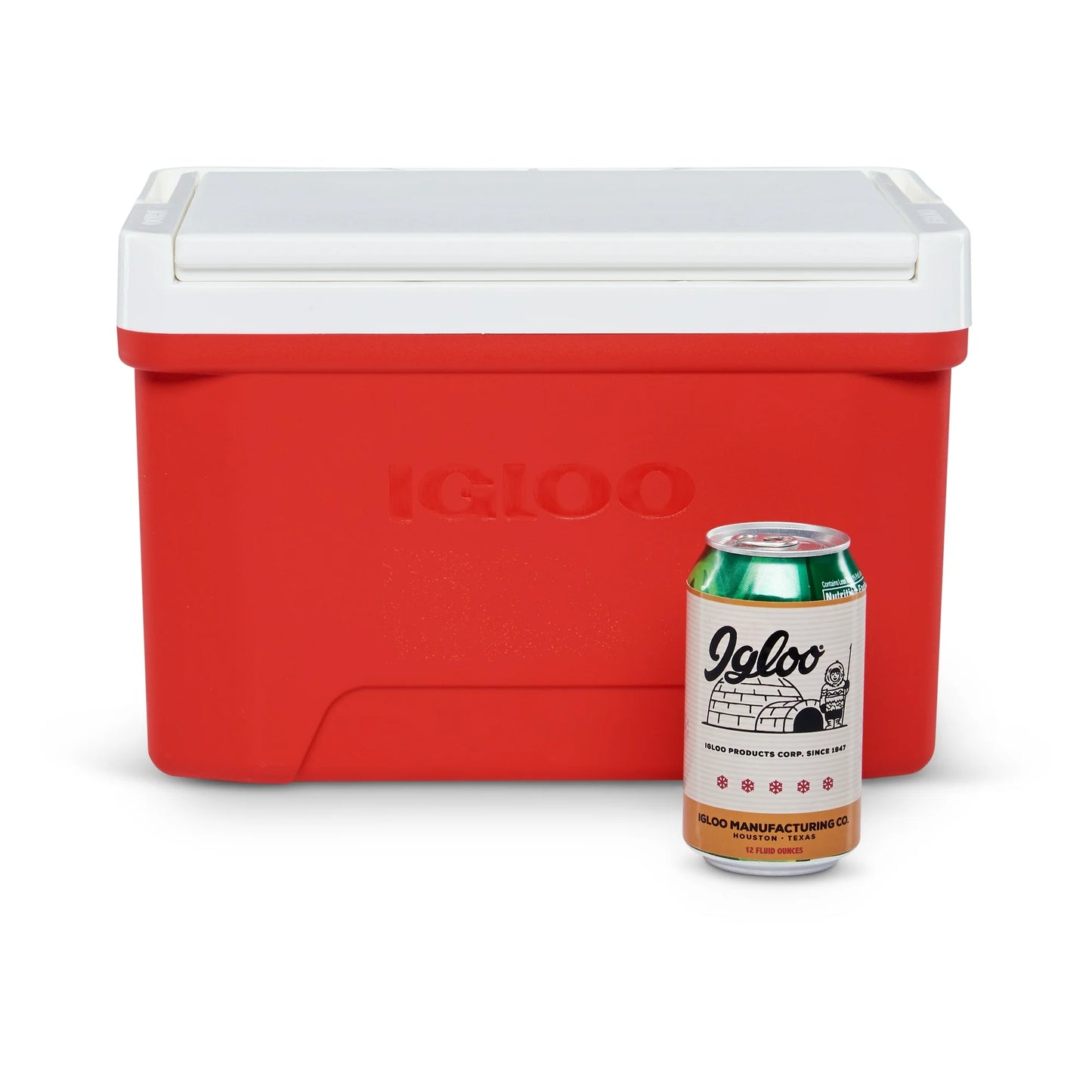 Igloo Small Cooler, 9 Quart Laguna Ice Chest, 13 Can Capacity, Red
