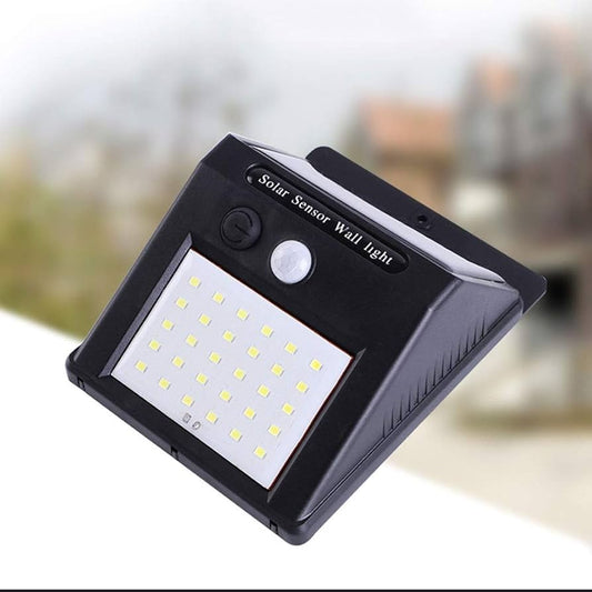 Set of 2 Solar Motion Sensor Lights – 40-LED Outdoor Wall & Garden Security Lamps
