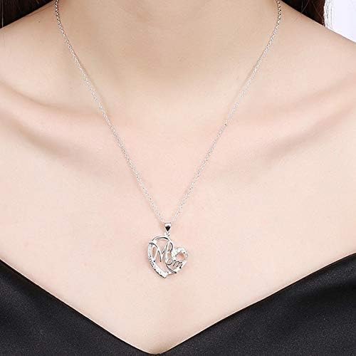 New Fashion Creative Mothers Day Gift Mom Diamond Necklace