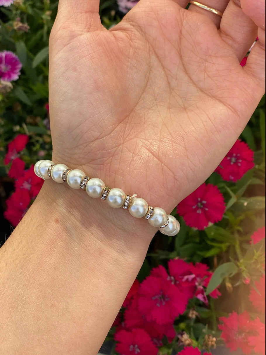 Tree of Life Pearl Bracelet – Adjustable Symbolic Jewelry for Women