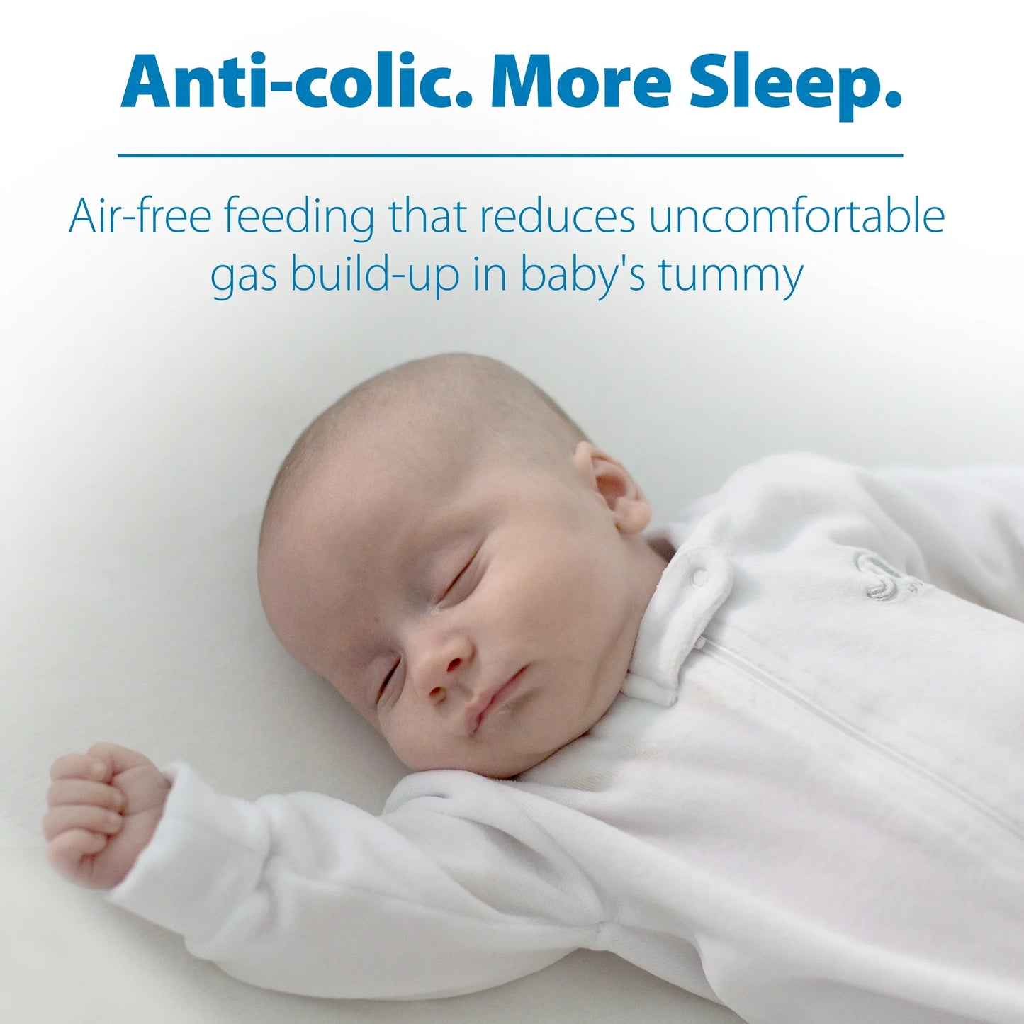 Dr. Brown's Anti-Colic Options+ Wide-Neck Glass Baby Bottle, 9 oz/270 ml, Slow Flow Nipple, BPA Free, 0m+ 2 Pack