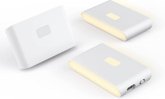 Rechargeable Night Lights with Dusk to Dawn & Motion Sensors 3 Pack