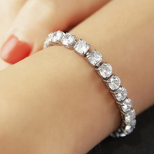 Women’s Multi-Row Full Rhinestone Zircon Bracelet