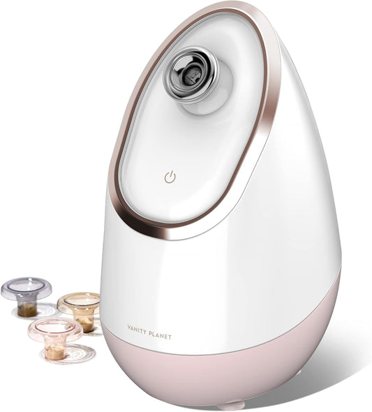 Vanity Planet Aira Ionic Facial Steamer (Rose Gold)