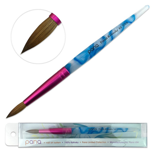 PANA USA Acrylic Nail Brush Pure Kolinsky Hair Acrylic - Size 8