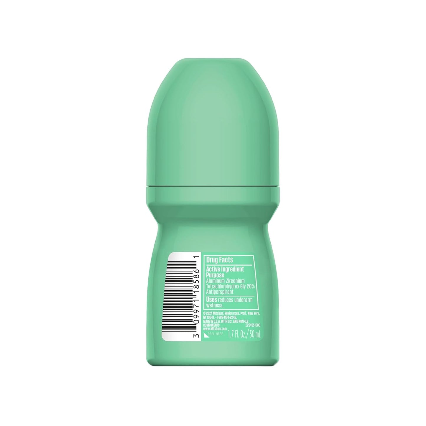 Mitchum Women’s Antiperspirant Deodorant, Roll-On Applicator, Powder Fresh Scent, 48HR Sweat & Odor Protection, Quick-Drying, Dermatologist Tested, 1.7 oz