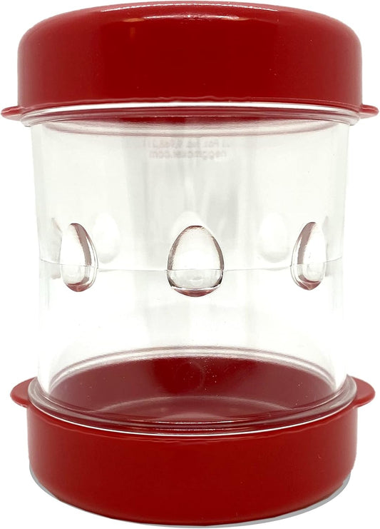 The Negg Boiled Egg Peeler - Red