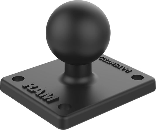 RAM Mounts Ball Adapter with AMPS Plate RAM-B-347U with B Size 1" Ball