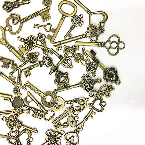 40 Vintage Old Antique Style Skeleton Keys