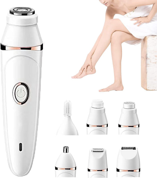 7 in 1 Face Razor for Women, Instant & Painless Beauty Tools Kit for All Skin Types