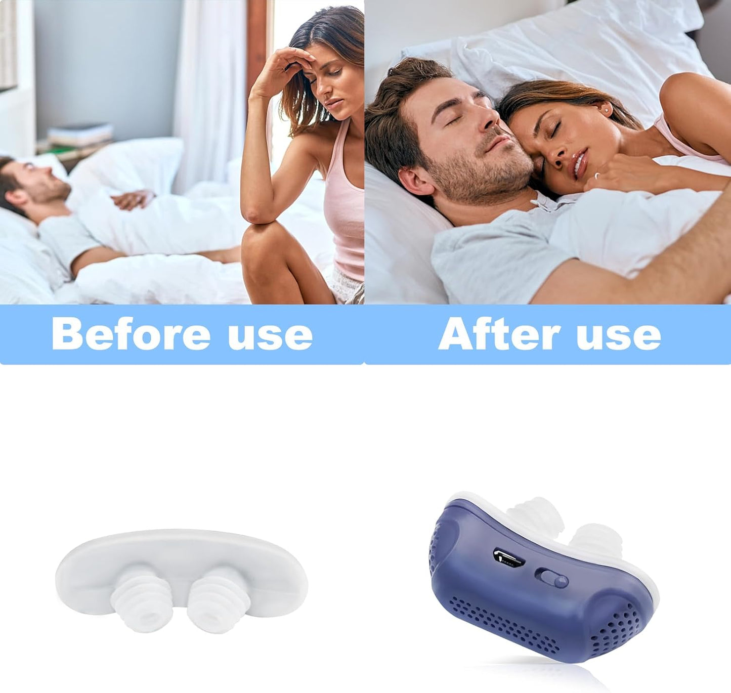 Anti Snoring Devices, Snoring Solution,Double Vortex air Supply Technology