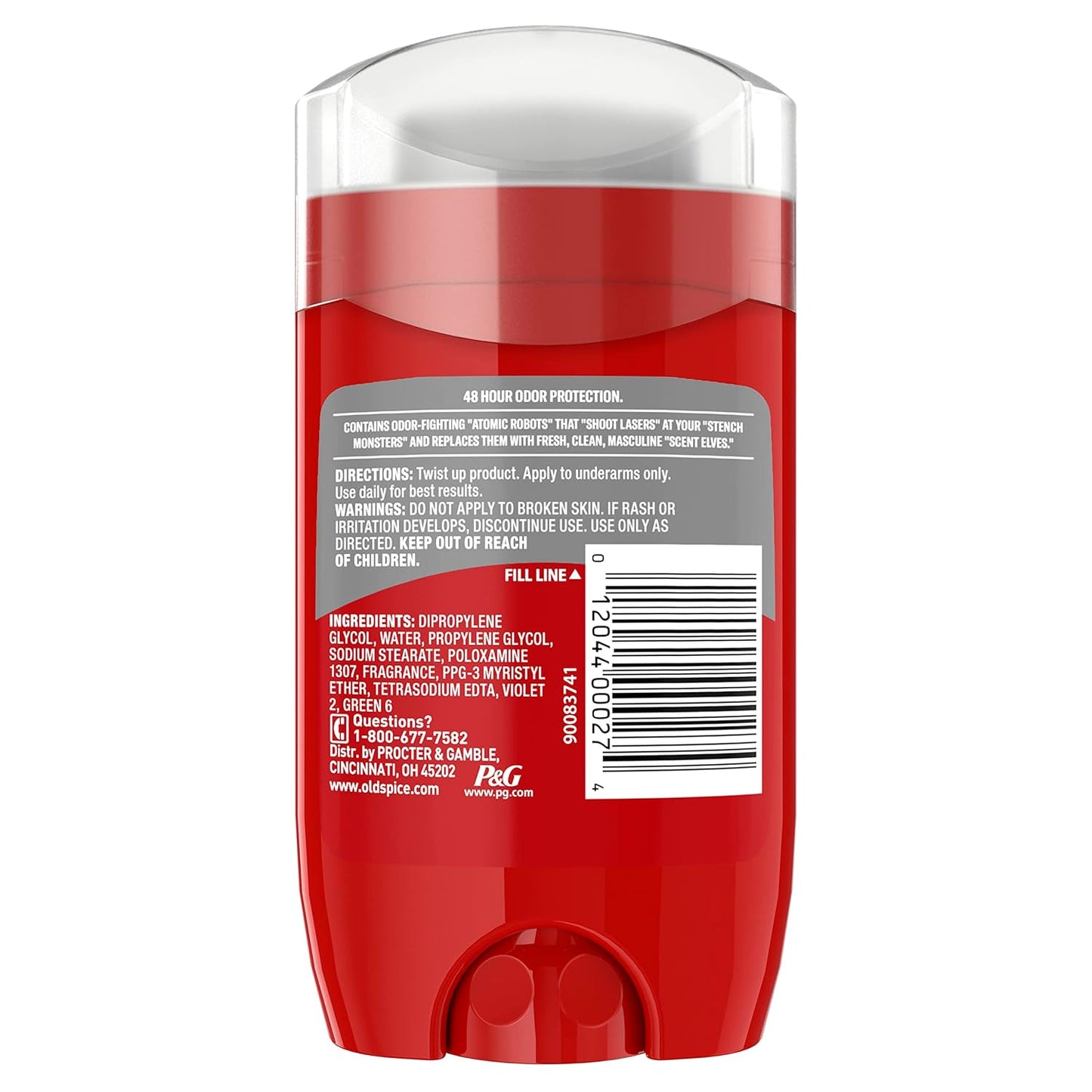Old Spice High Endurance Deodorant for Men, Pure Sport Scent, 2.25 oz