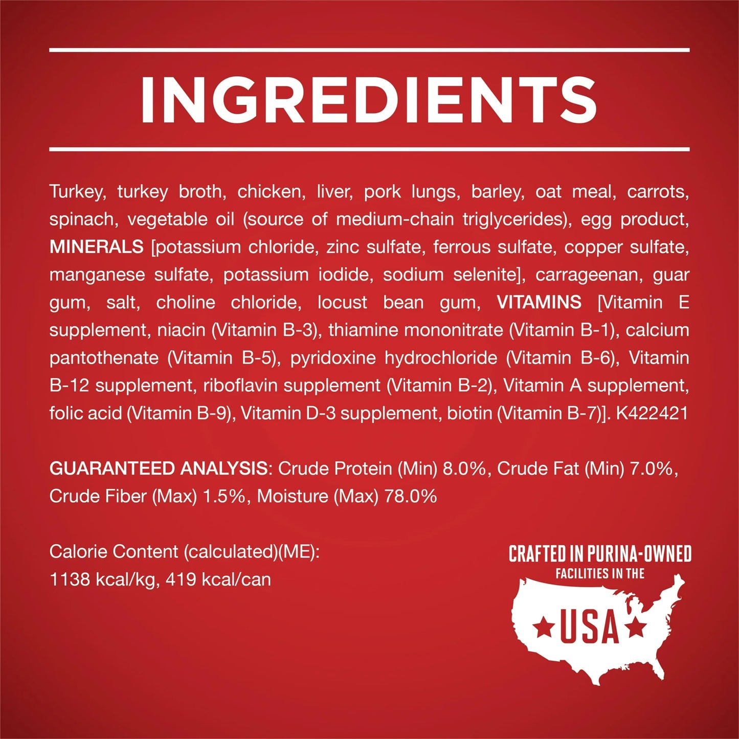 Purina ONE Plus Vibrant Maturity Wet Dog Food for Adults High Protein Turkey & Barley, 13 oz Can