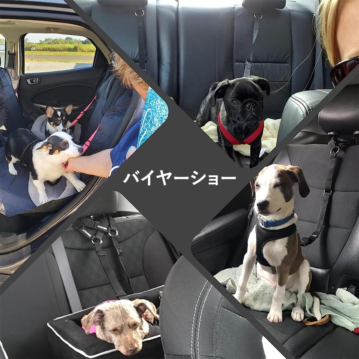 2 PACK! Dog Seatbelts for Car, Truck, Suv. Keep your pets safe!