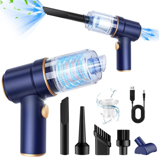 Handheld Car Vacuum Cleaner, 9000Pa Vacuum Cleaner and Air Duster, 120W