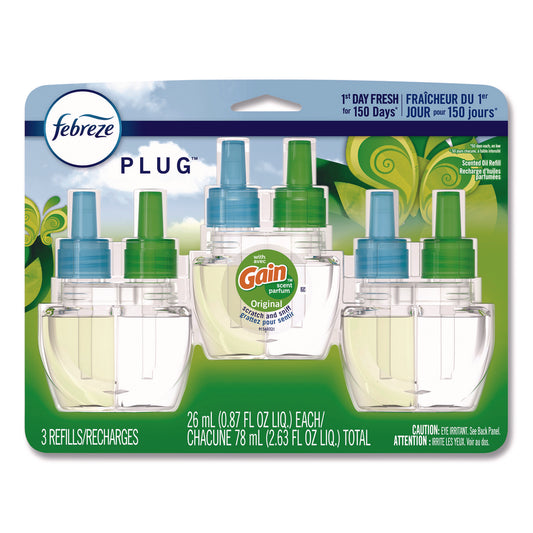 Febreze Plug Gain Scent 3 Refill