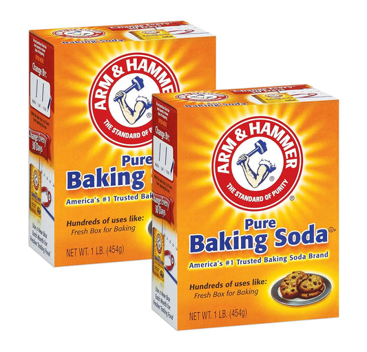 Arm & Hammer Baking Soda, 1 Pound (Pack of 2)