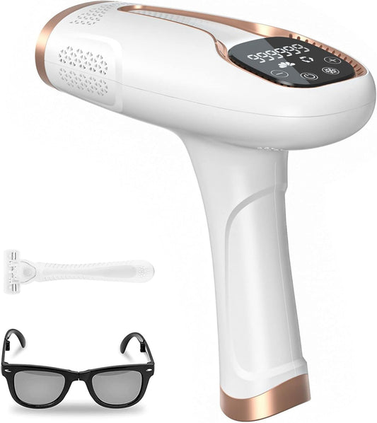 IPL Hair Removal Device for Women and Men 999999 Flashes Permanent Hair Remover for Face and Body At Home