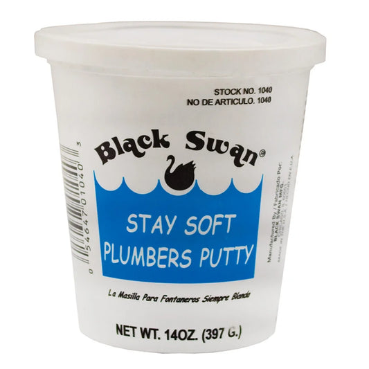 Black Swan Manufacturing 139204036 14 oz 01040 Stay Soft Plumbers Putty