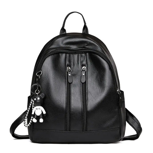 Backpack Bags Women PU Leather Classic Double Shoulder Purse Tote Travel New